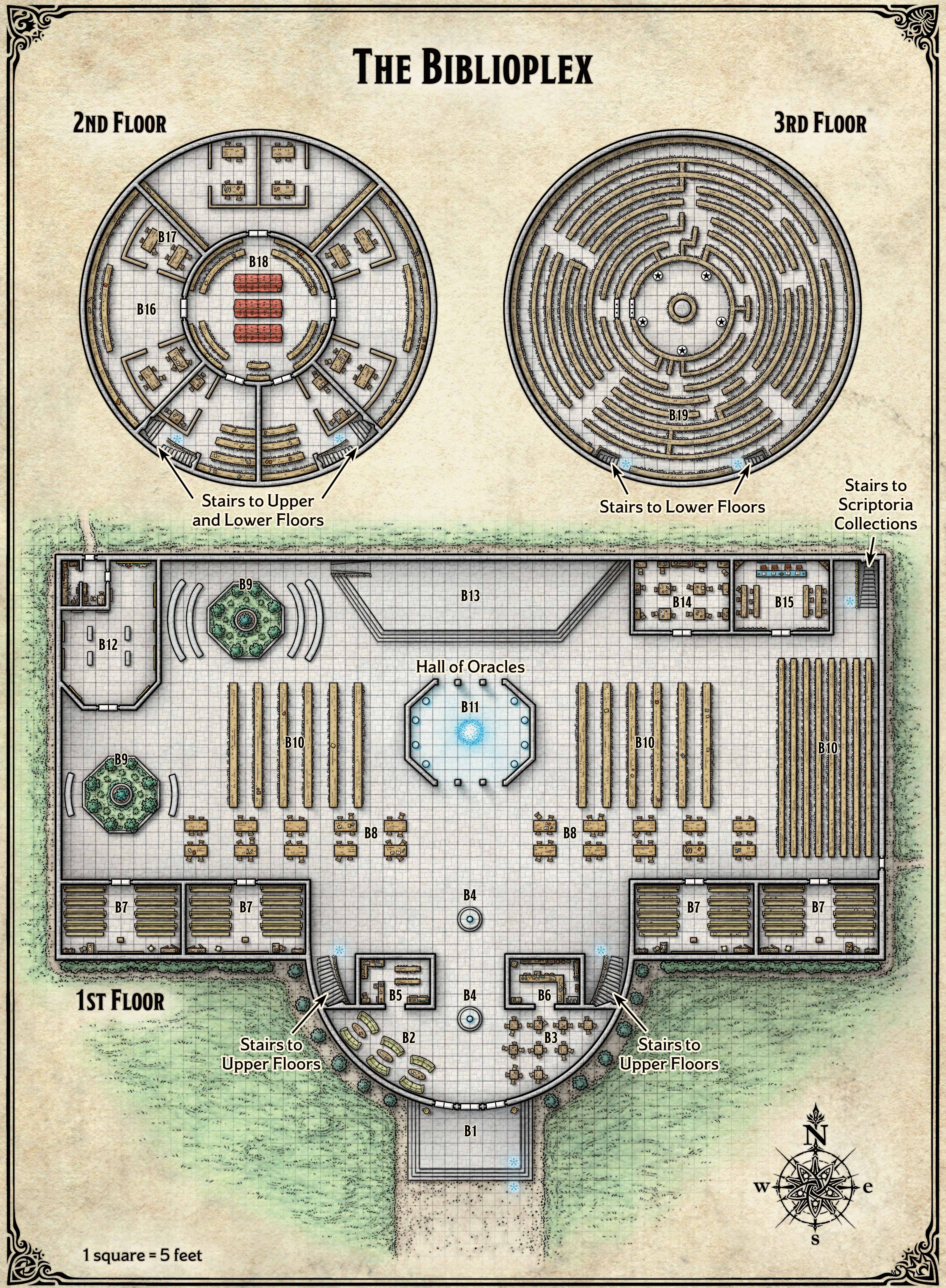 biblioplex map